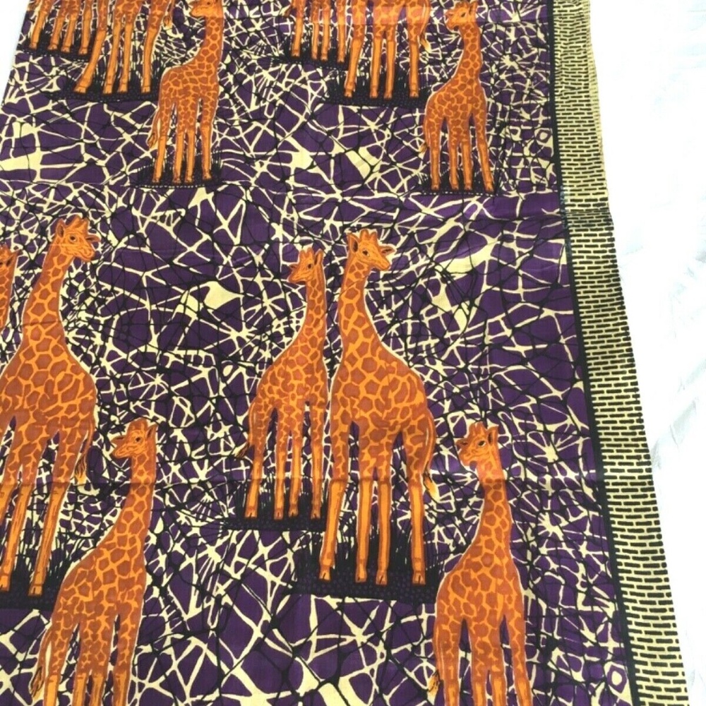 Giraffe Patterned Fabric for Arts & Crafts
